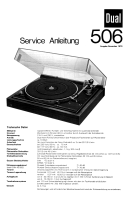 Dual CS-506-Service-Manual 